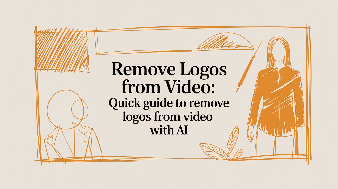 Remove Logos from Video: Quick Guide to remove logos from video with AI